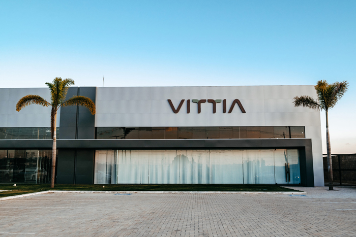 Fachada do centro de distribuição em Luis Eduardo Magalhães.