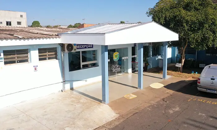 Fachada da Casa do Vovô, instituição parceira do projeto Conexão 60+ em Ribeirão Preto.